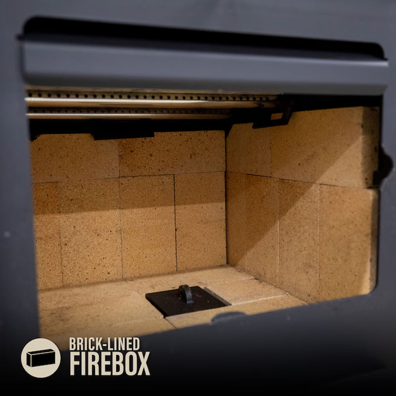 2000-Sq Ft Heating Area Firewood and Fire Logs Wood Stove (EPA Approved)