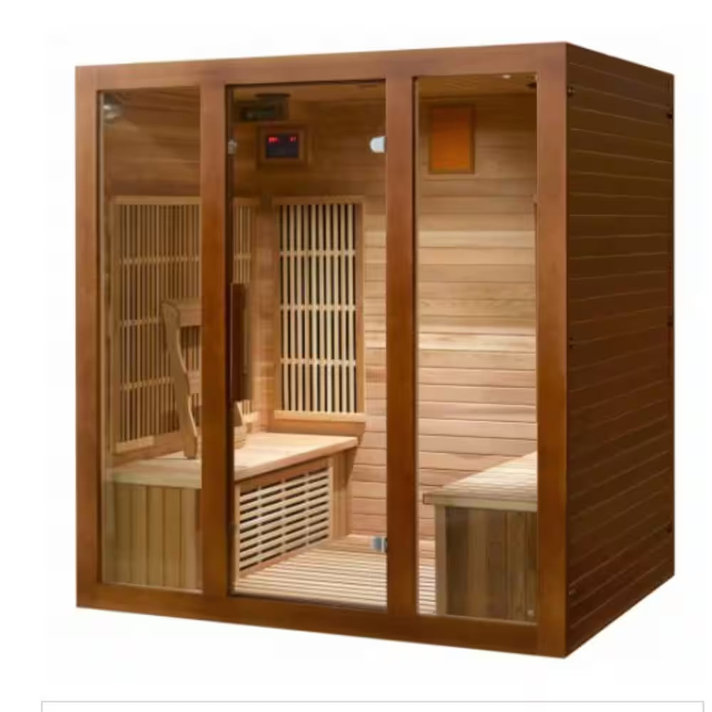 Roslyn 4-Person Infrared Cedar Sauna
