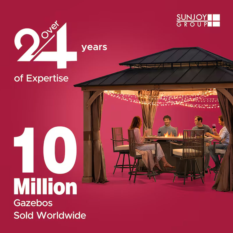 20-In W Steel Rectangle Portable Wood-Burning Fire Pit