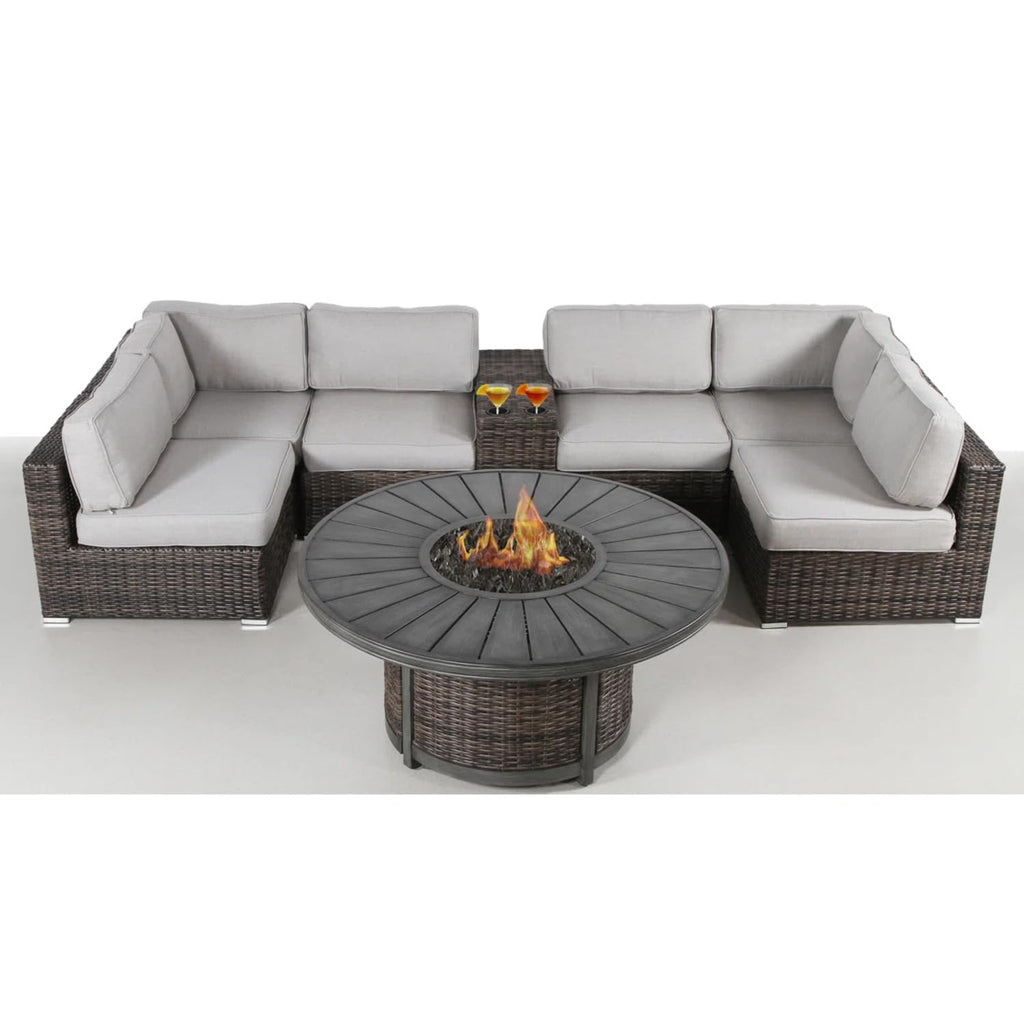 All Weather 4 Person Patio Sofa Set No Assembly Required