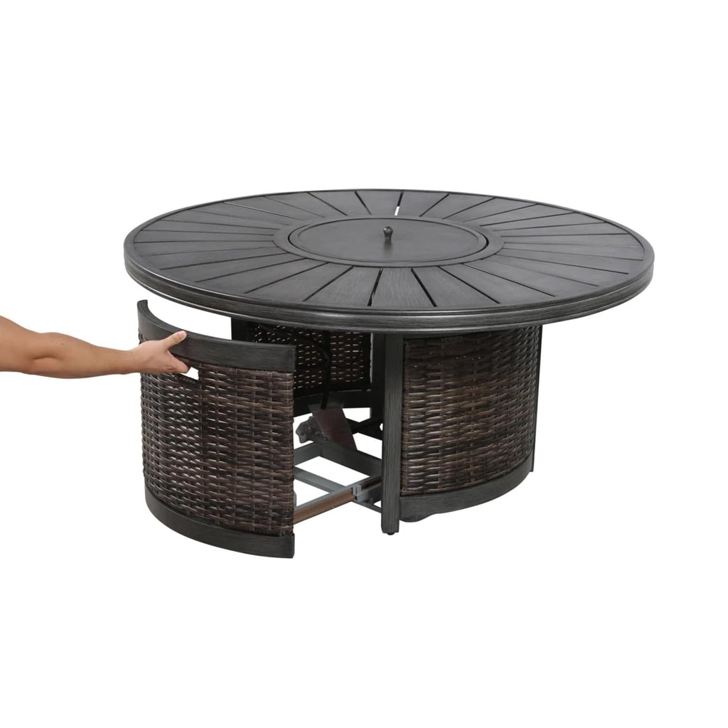 All Weather 4 Person Patio Sofa Set No Assembly Required