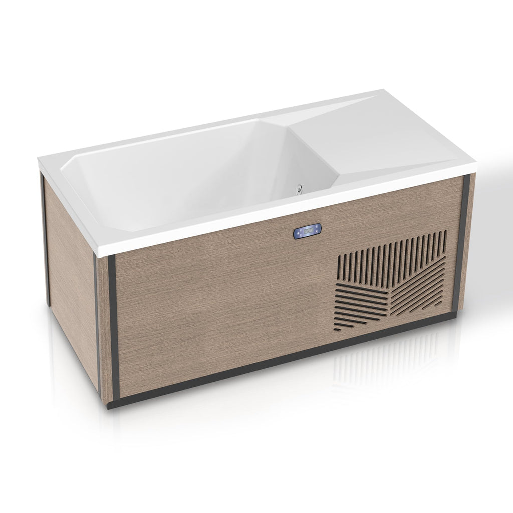 Kplunge Icebed All in One Cold Plunge & Hot Tub Combo with 1hp Chiller