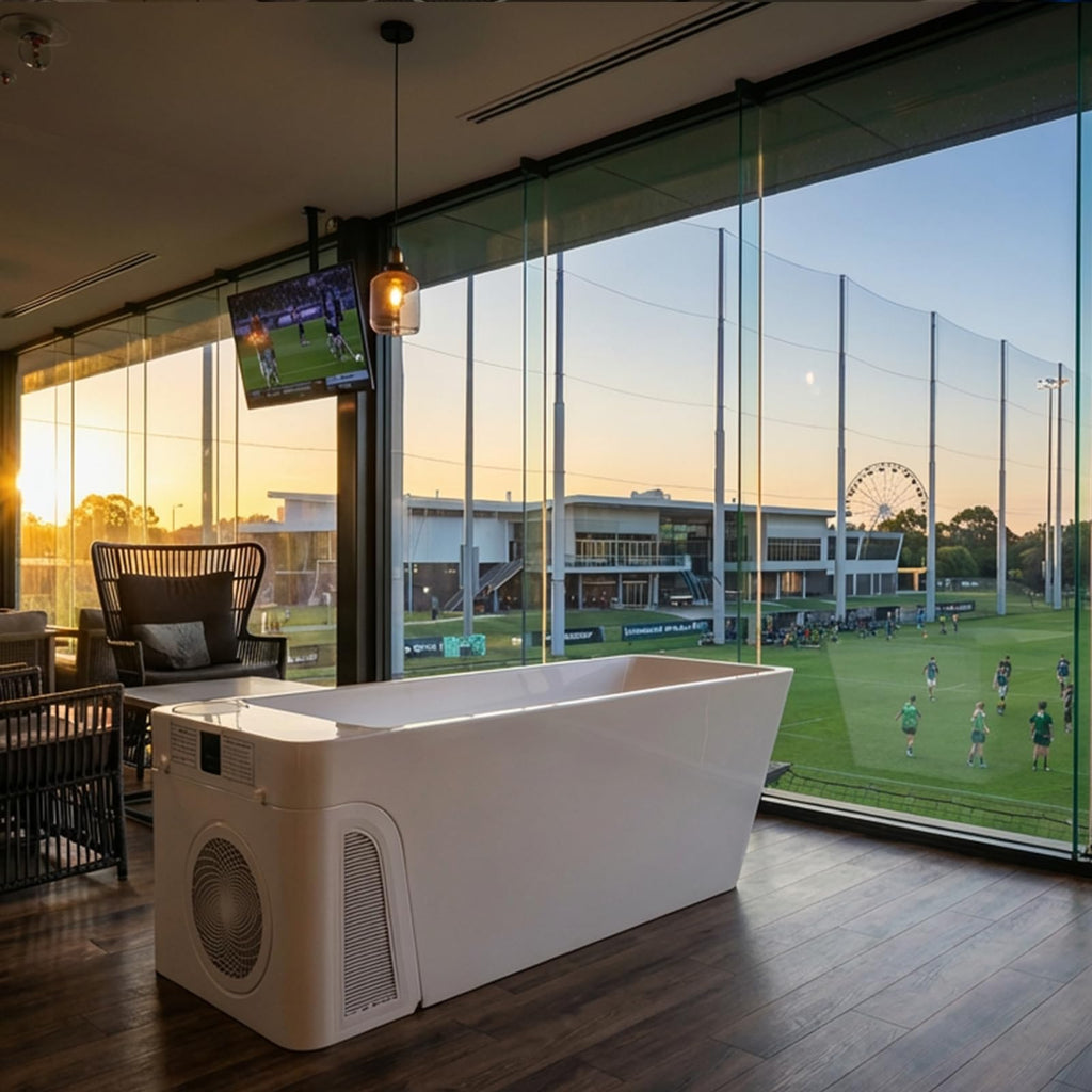 Empava 77" Cold Plunge Tub with Chiller & Heater, Acrylic Ice Bath