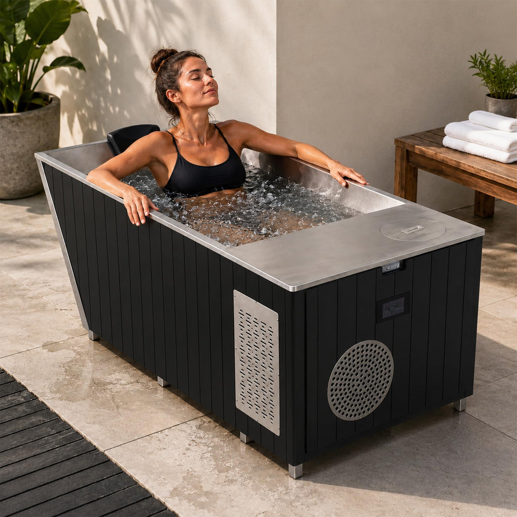Cold Plunge Tub with 220V/2 HP Water Chiller and Heater
