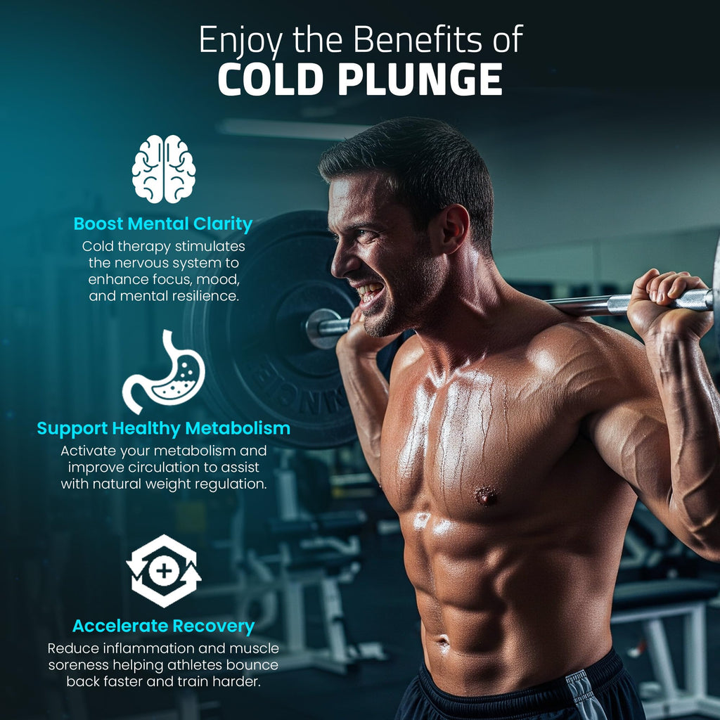 Kplunge Icebed All in One Cold Plunge & Hot Tub Combo with 1hp Chiller
