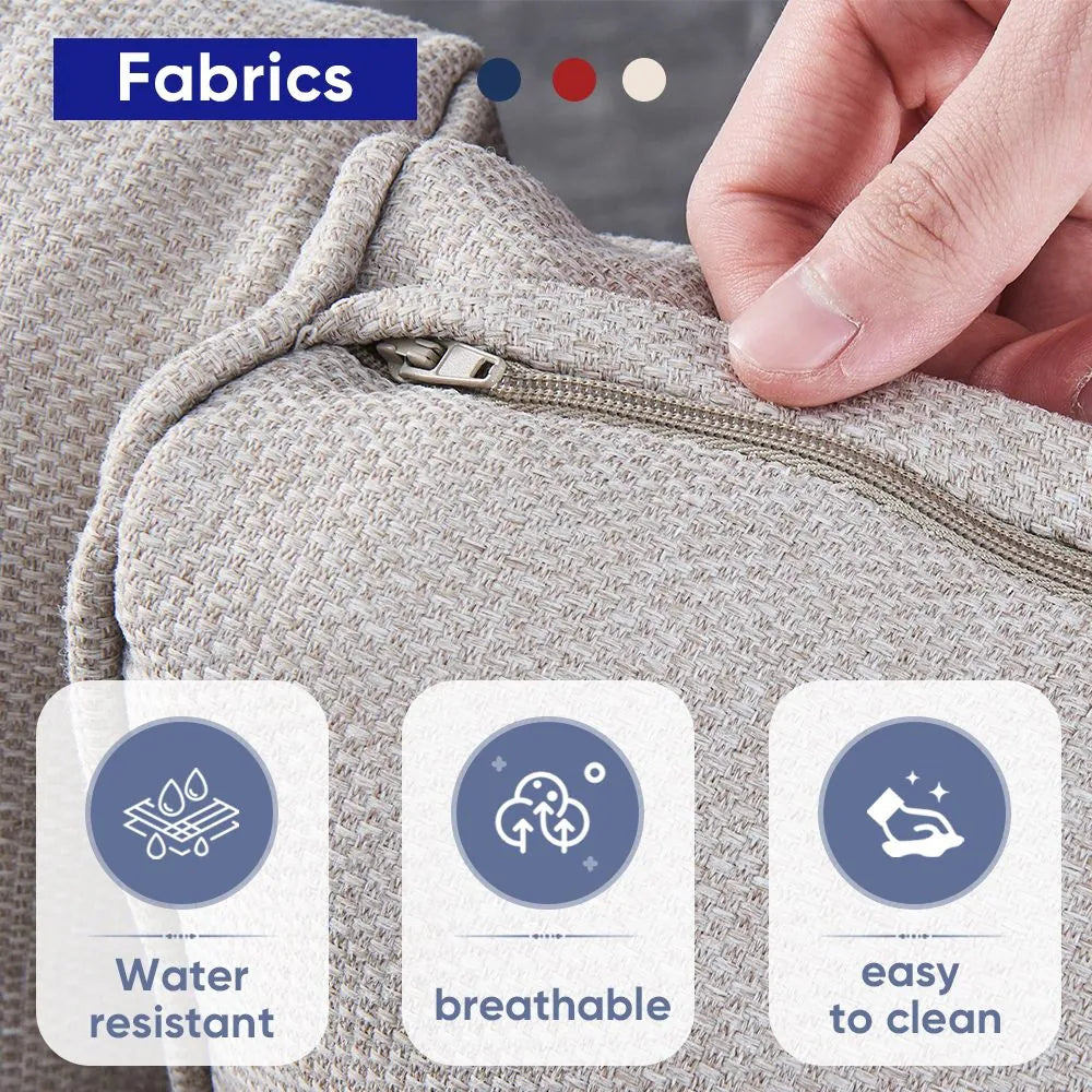 Outdoor Fire Pit Conversation Set, 3-Seat Sofa & Chairs Patio Furniture Set