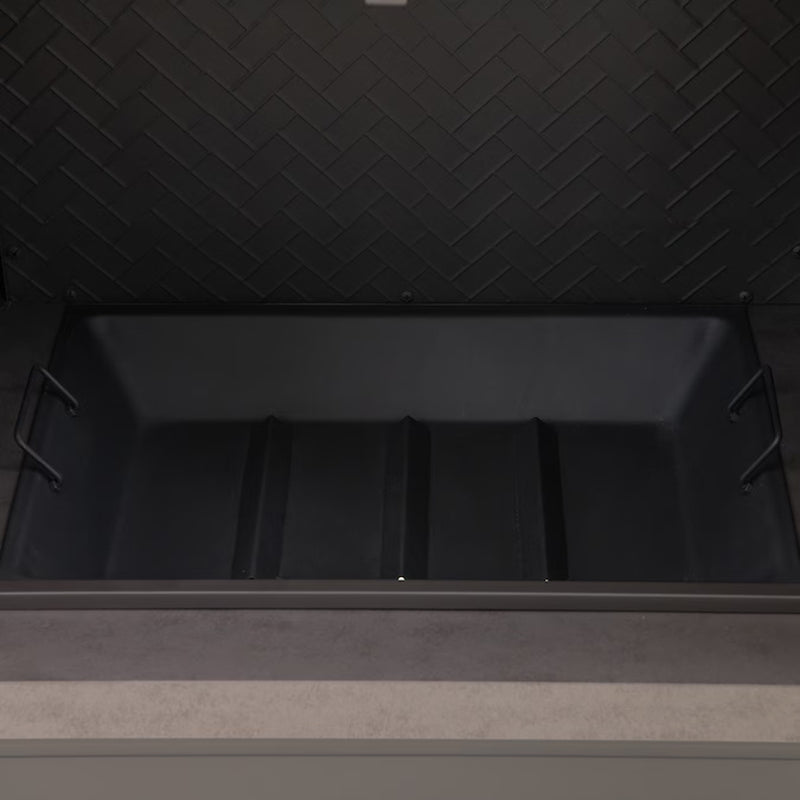 20-In W Steel Rectangle Portable Wood-Burning Fire Pit