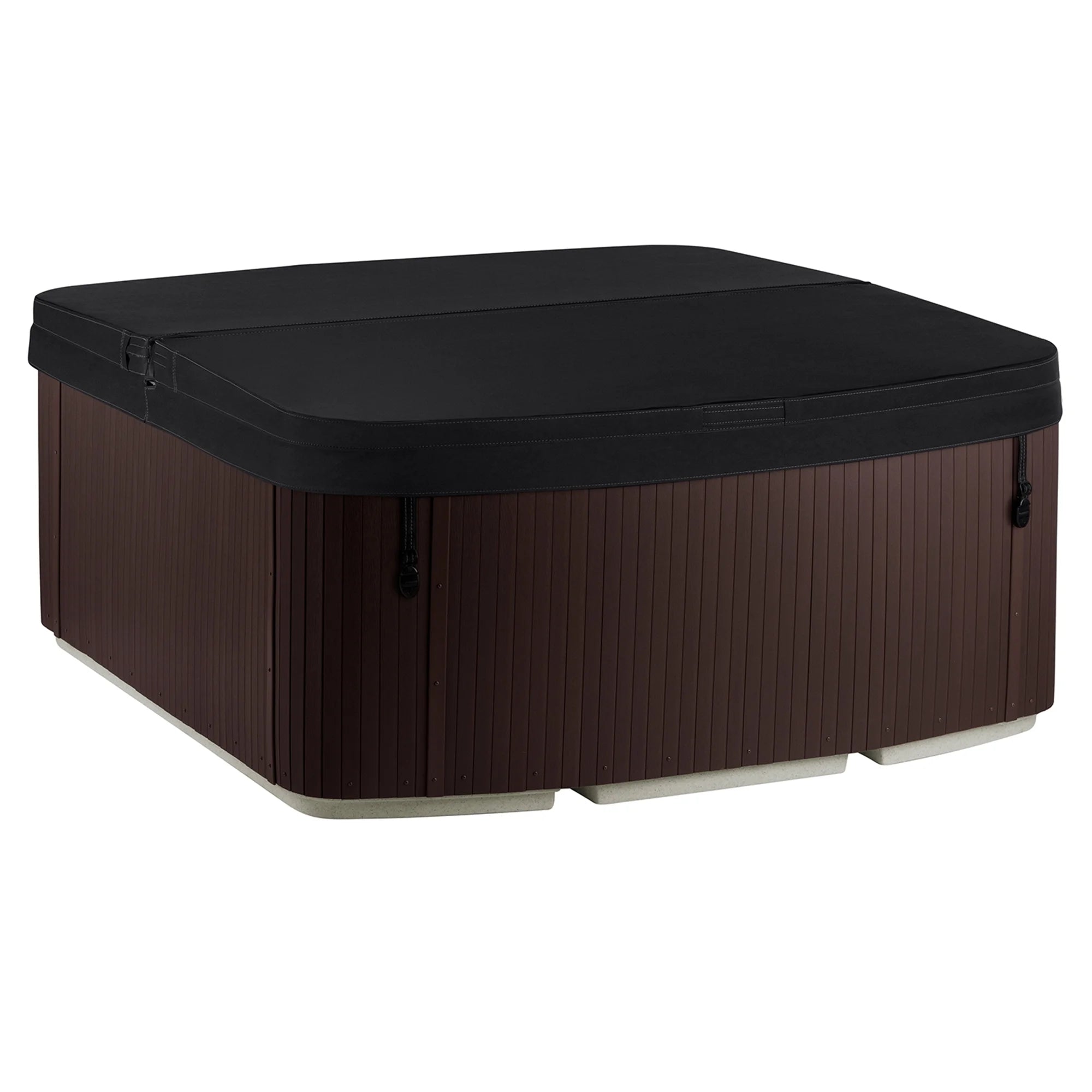 Leganza 6-Person, 230V, Hot Tub Spa W/90 Jets, Locking Tub Cover, Sea Salt/Espresso